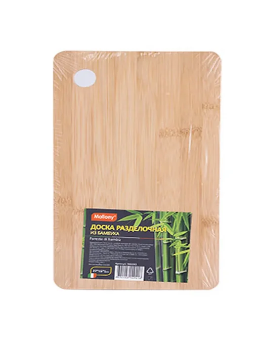 Mallony Доска разделочная Foresta di bambu, 27*16*1см, 27x16x1 см, фото 3