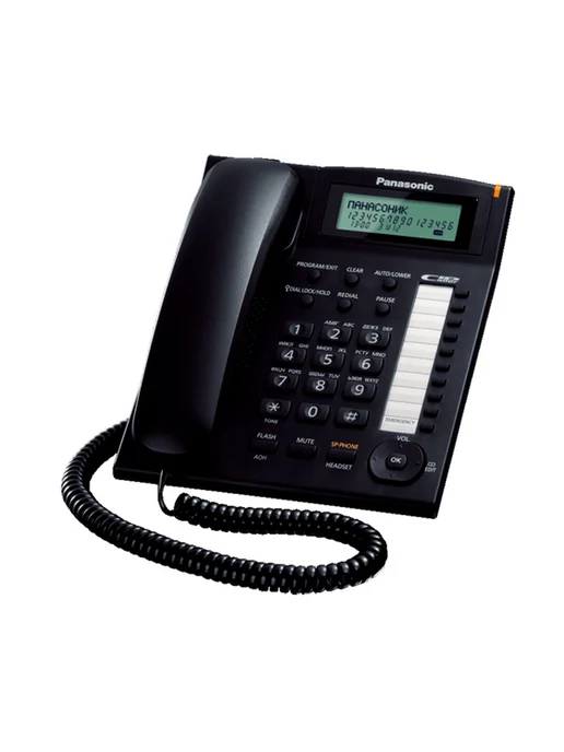 Panasonic KX-TS2388 Проводной телефон (RUB) Черный, черный