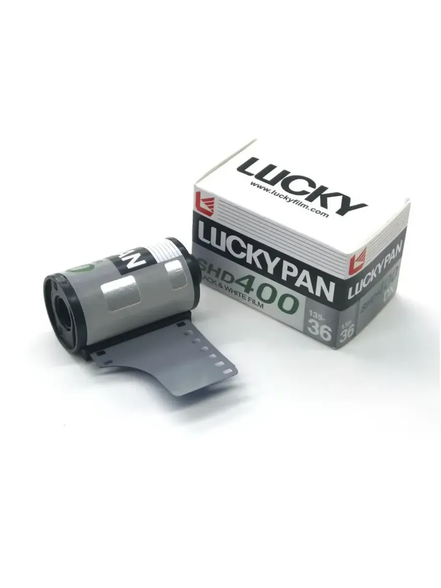 Фотопленка черно-белая Lucky Pan 400 чб 35мм 36 кадров