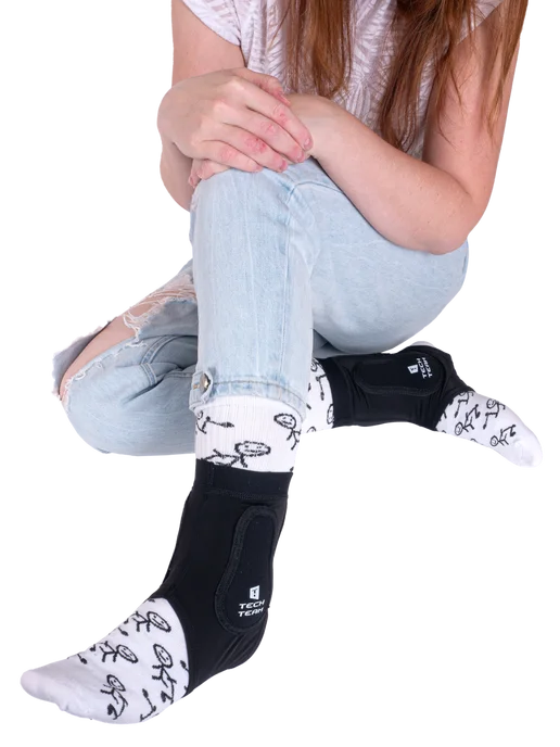 TECH TEAM Защита на голеностоп ARMOR Ankle protection, черный, фото 4