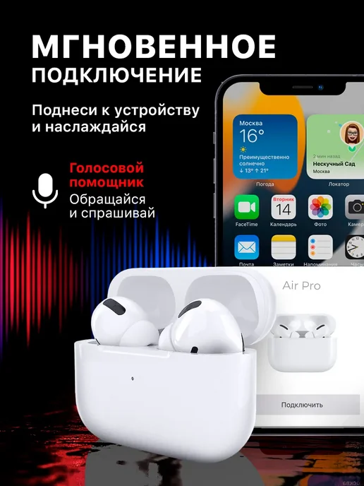 AirPods Pro поколения Bluetooth для ушей TypeC Apple