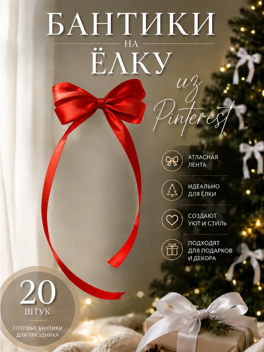Бантики для елки