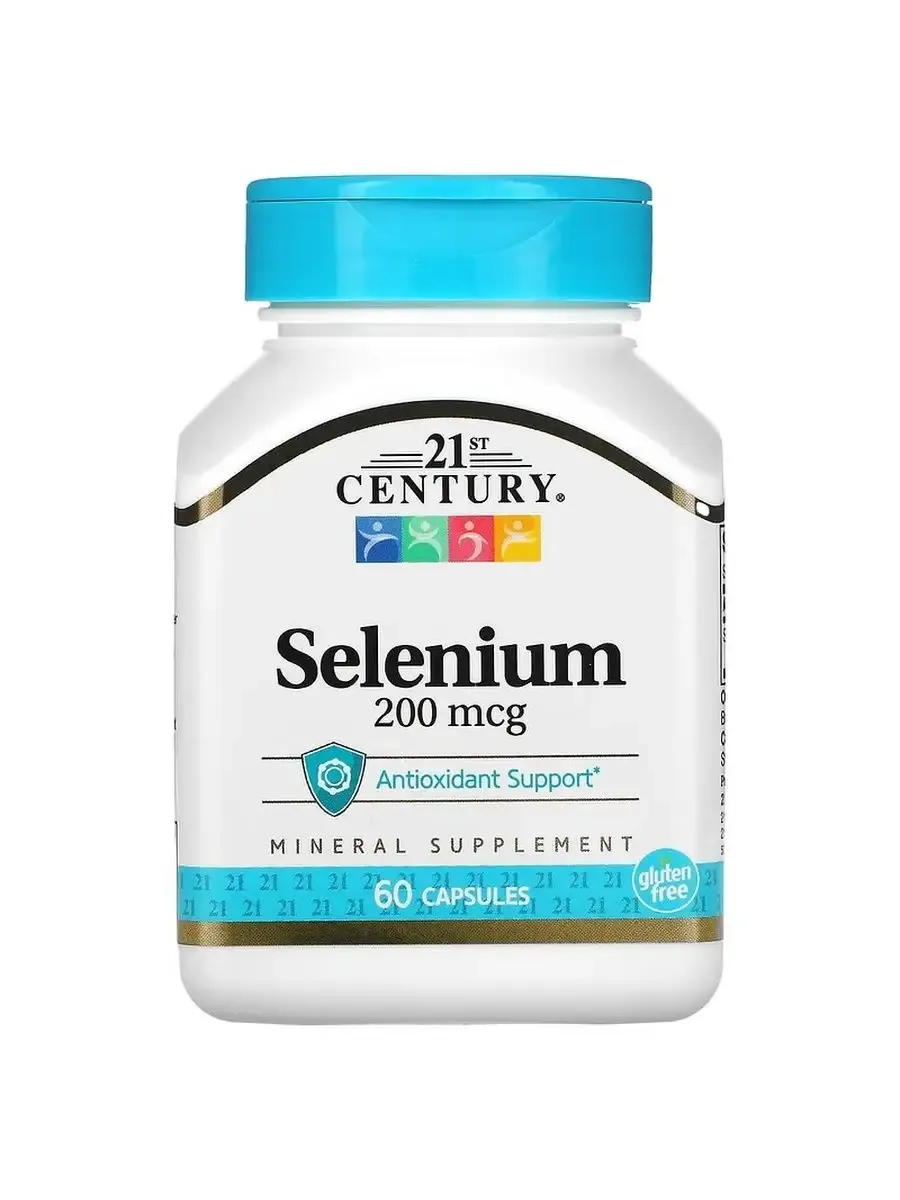 Selenium Селен 200 мкг, антиоксидантная поддержка