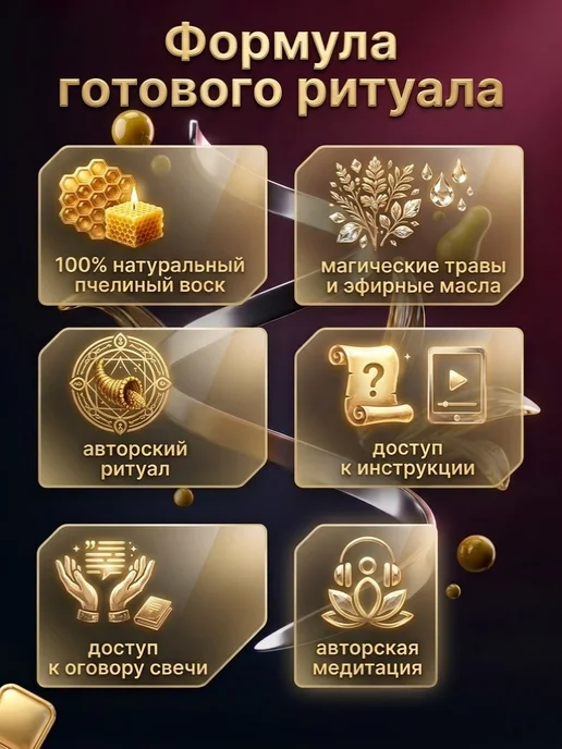 Магические свечи Магическая свеча Денежный магнит, зеленый, фото 3