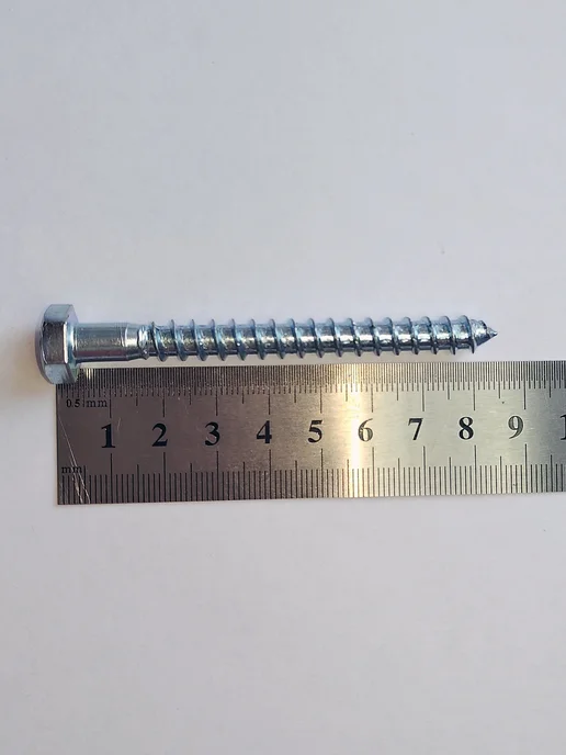 Konung Tools Шуруп оцинкованный для крепления лаг и реек 10x180 мм 40 шт, 8x80 мм, 50 шт, фото 6