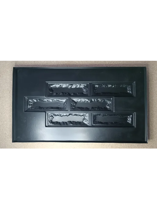 Форма для фасадной панель-вилки Франция размер 470х192х16мм, 470x192x16 мм, фото 3