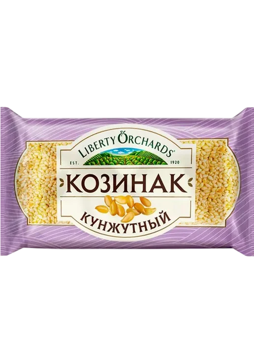 Liberty Orchards Козинак кунжутный, 6 шт х 114 г, 6 шт, 114 г, фото 2