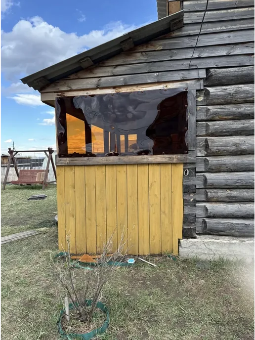 ПЭТПРОФИЛЬ 0.96*12м ПЭТ прозрачно-коричневый монолитный, 0.96x12 м, фото 7