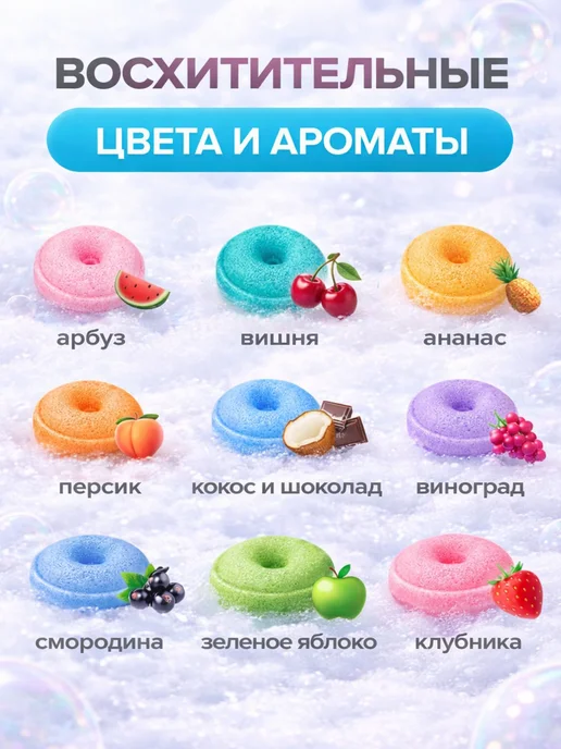 Bubble Krubble Бомбочки для ванны набор, голубой, фото 2
