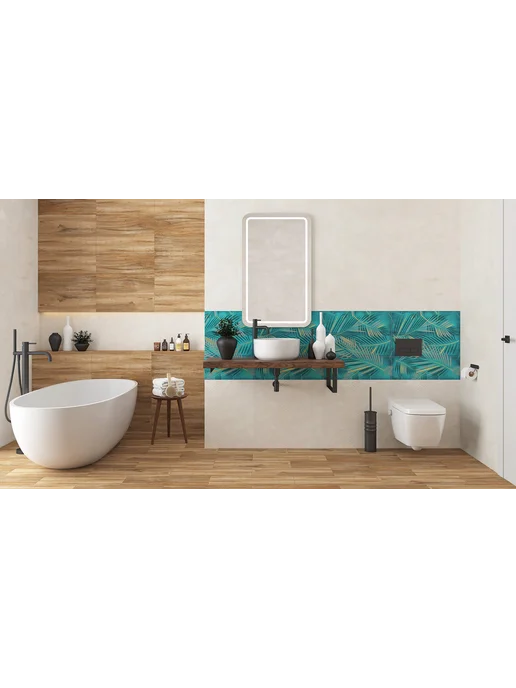 LB CERAMICS Керамогранит "Ипанема" Коричневый 20х60см ( 8шт 0,96м2), 8 шт, фото 4