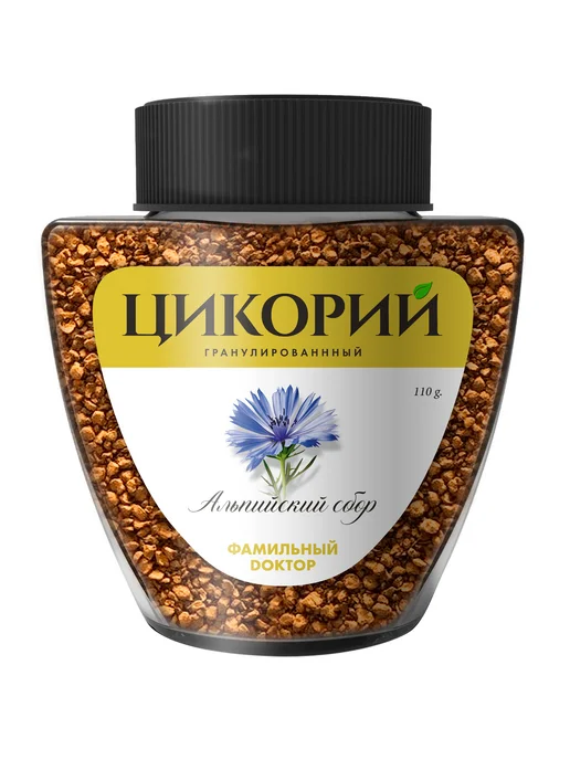 Фамильный доктор ЦИКОРИЙ Цикорий гранулированный Альпийский сбор 110г, 110 г, фото 3
