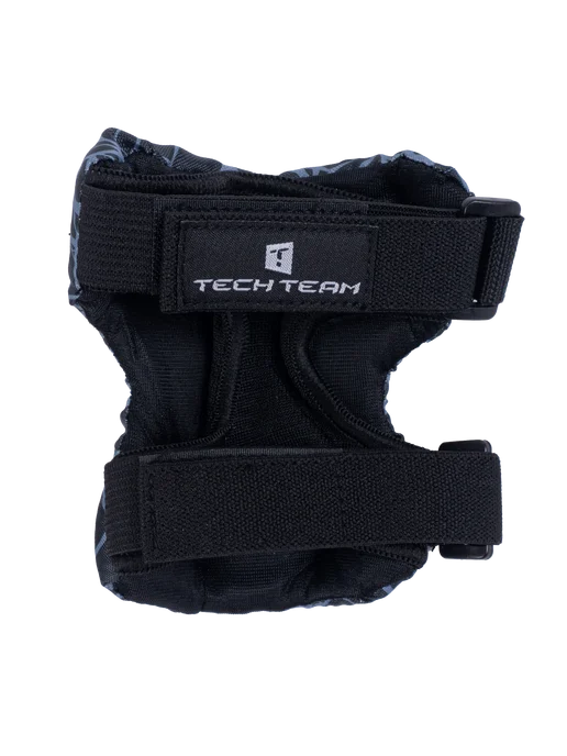 TECH TEAM Комплект защиты Safe fit teens 3.0 black grey, черный, фото 4