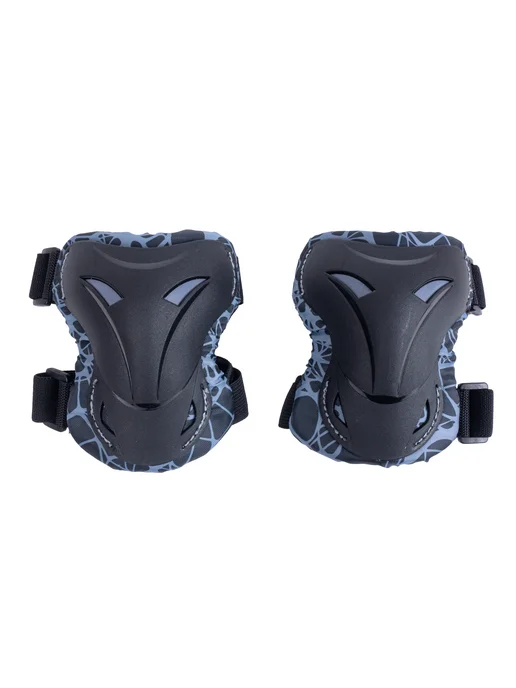 TECH TEAM Комплект защиты Safe fit teens 3.0 black grey, черный, фото 6