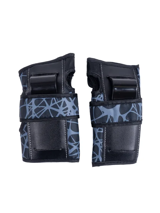 TECH TEAM Комплект защиты Safe fit teens 3.0 black grey, черный, фото 8