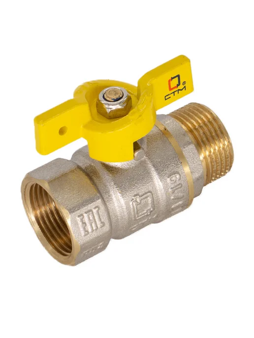 СТМ Кран шаровый для газа 1.2 дюйма 25шт, 15 шт, фото 2