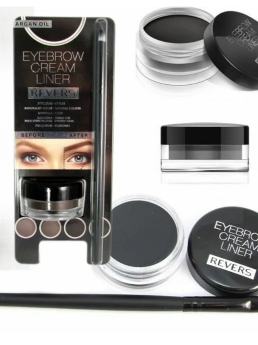 REVERS COSMETICS Помада для бровей, серый