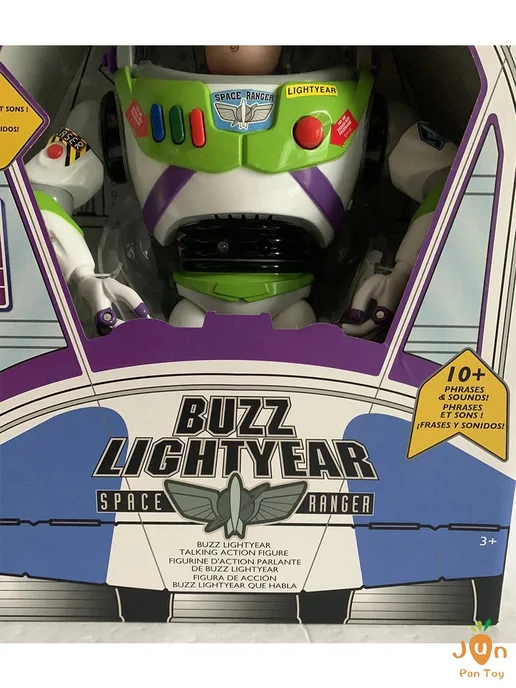 Disney Дисней Toy Story Buzz Lightyear Базз Лайтйер Фигурки, зеленый, фото 7