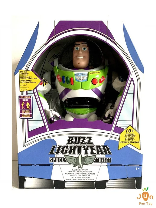 Disney Дисней Toy Story Buzz Lightyear Базз Лайтйер Фигурки, зеленый, фото 8