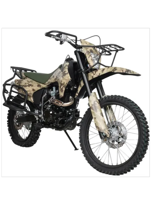 Мотоцикл Motoland XR300 ENDURO 300 куб.см. 25 л.с, зеленый, фото 3