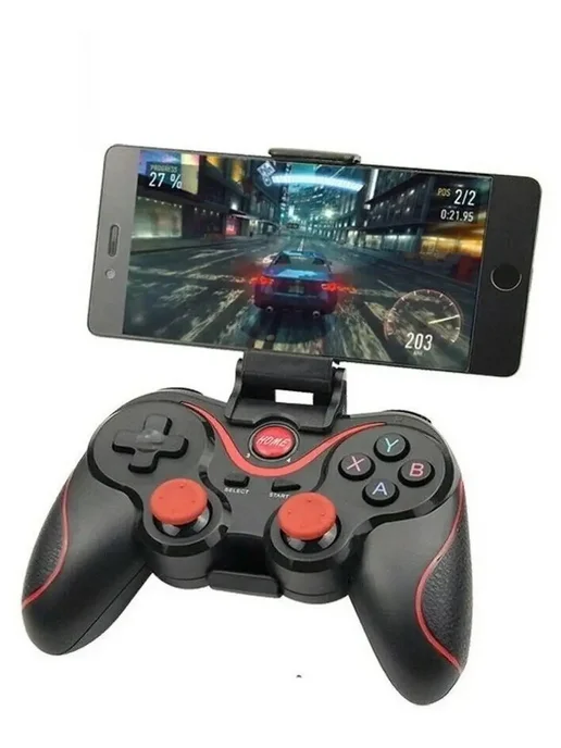 XPX Беспроводной игровой геймпад X3, черный, черный, фото 2