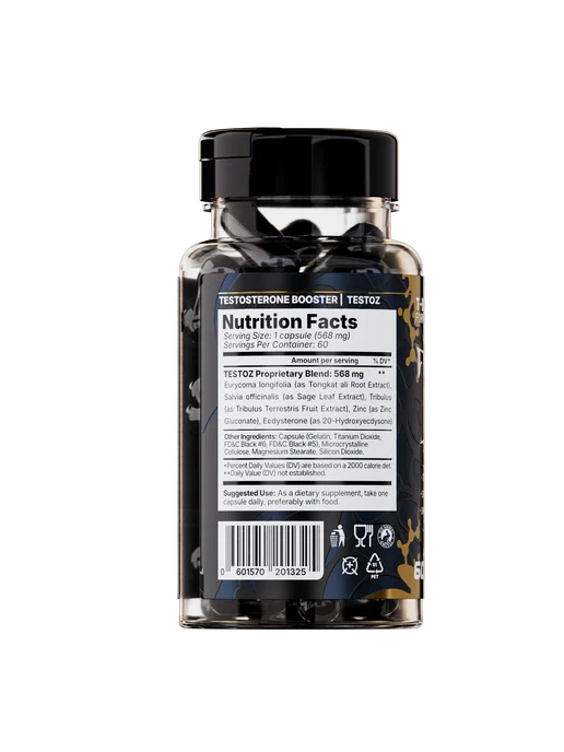 Dpharmalabs Тестостероновый бустер TESTOZ 60 капсул, вариант, фото 6