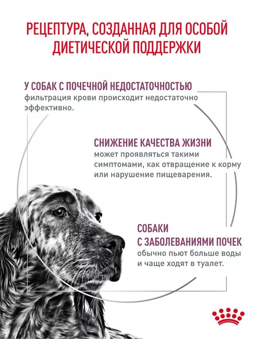 Сухой корм Royal canin Renal Почек для собак, 2 кг, фото 2