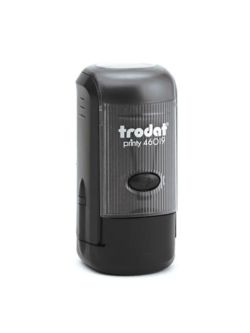 Trodat 46019 Printy 3.0 автоматическая оснастка диаметр 19мм, черный, фото 2