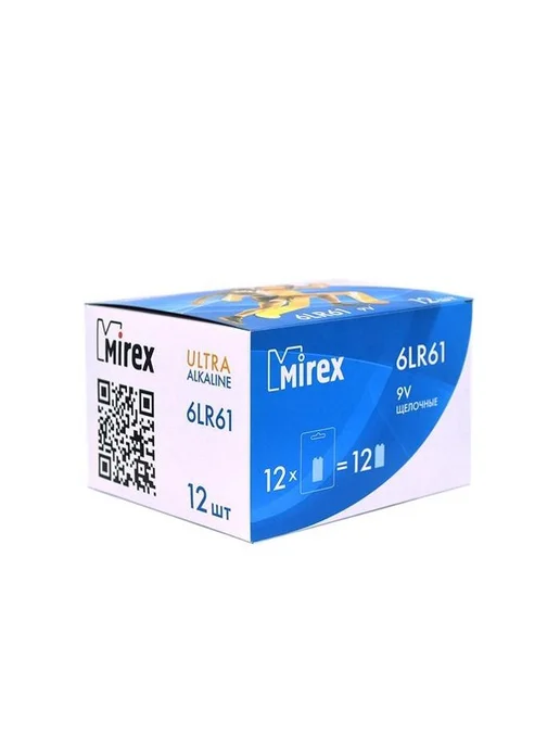 Mirex Батарейка 6LR61-S1, вариант, фото 3