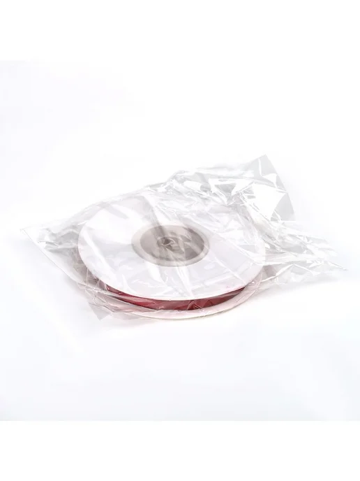 Lace Лента атласная 6мм т.бордовый, красный, фото 3