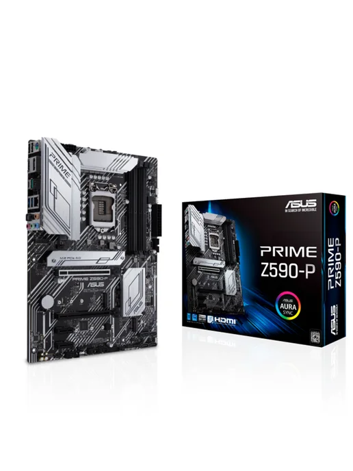 Asus Материнская плата Prime Z590-P Socket 1200 3xM.2 4*DDR4, Prime Socket 1200 3xM.2, фото 2