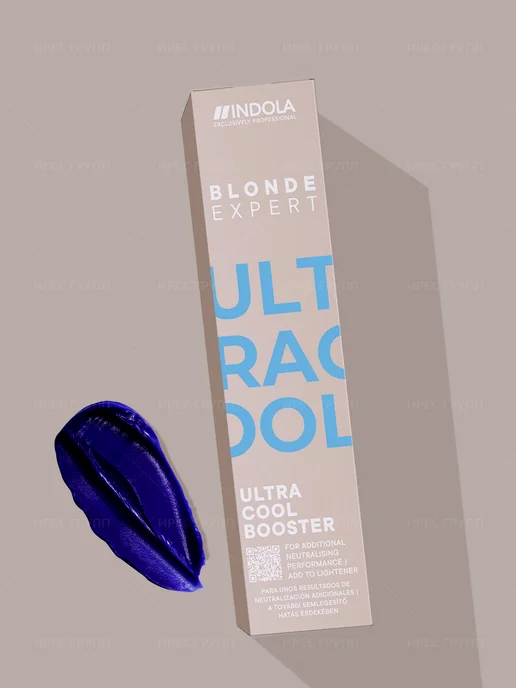 Indola Blonde Expert Ultra Cool Booster Нейтрализующий бустер 60 мл, 60 мл, фото 3