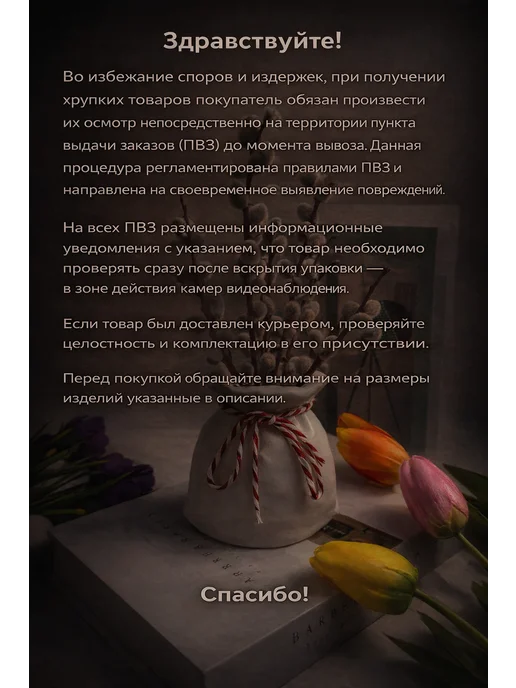 Ваза для сухоцветов мешок, белый, фото 2