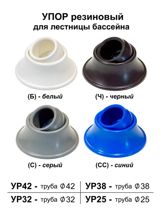 Ступень лестницы бассейна М-4290 С, серый, фото 2