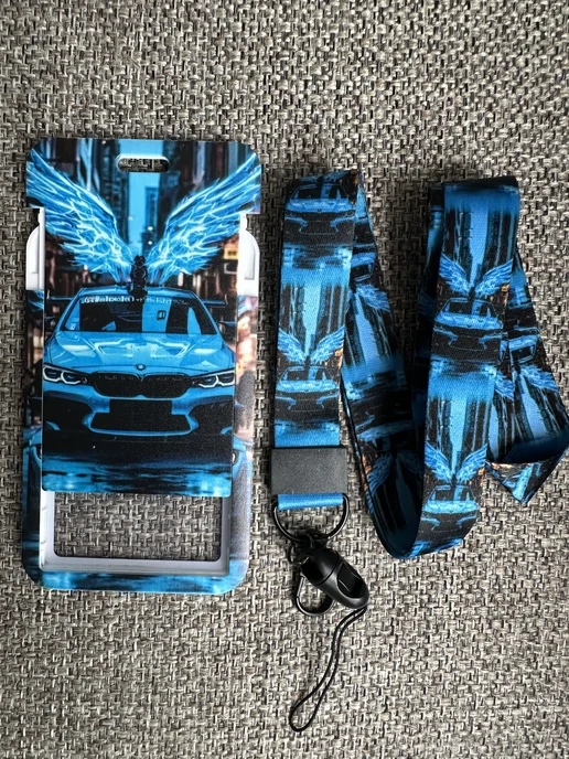 Mark toys Бейдж для пропуска БМВ машинка BMW, синий, фото 4