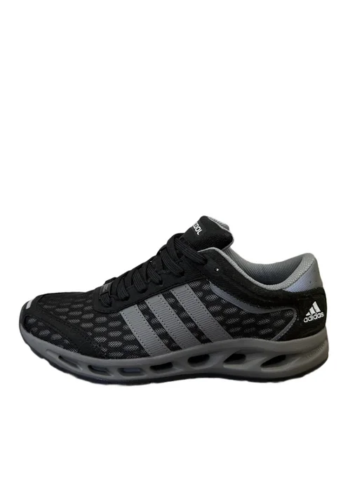 Кинетика Кроссовки adidas CLIMACOOL черные, черный, фото 3