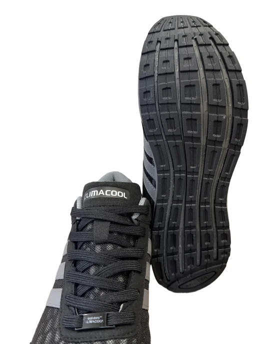 Кинетика Кроссовки adidas CLIMACOOL черные, черный, фото 6