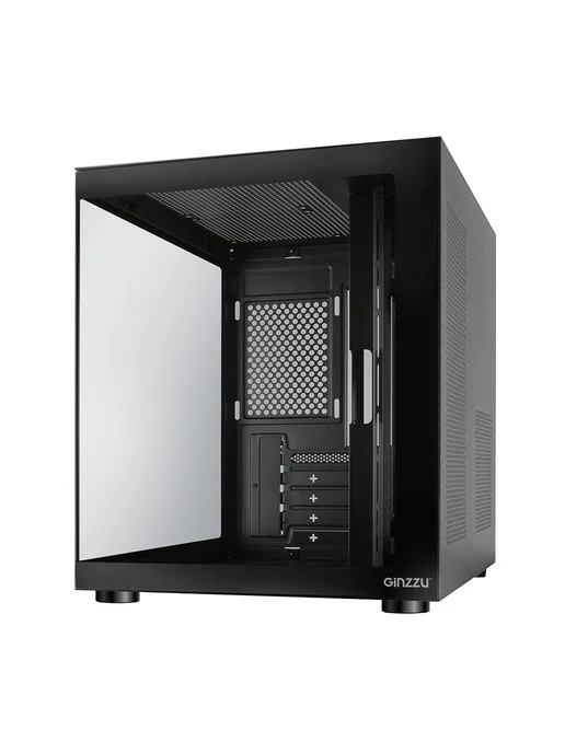 Ginzzu Корпус для ПК сталь 0.5 мм ATX 2 USB без БП, 0 5, фото 6