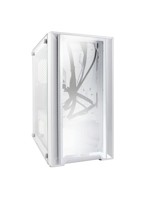 Ginzzu Корпус для ПК сталь 0.5 ATX 3 USB без БП, вариант, фото 3