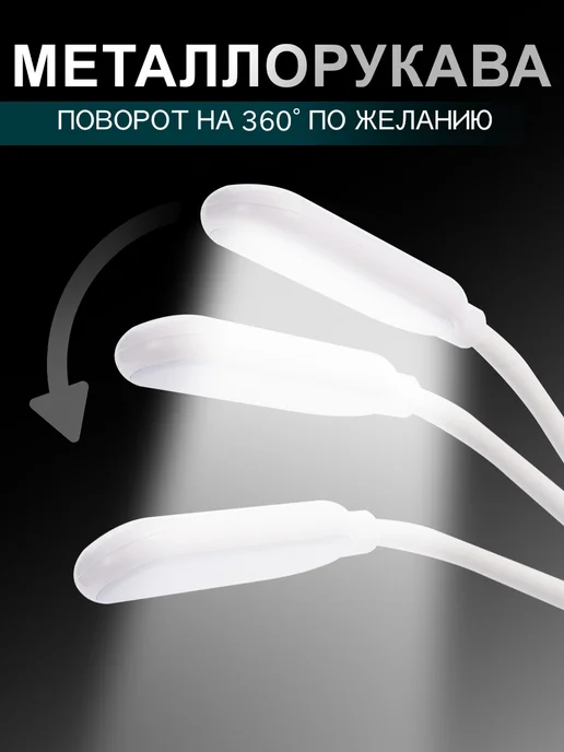 Лампа для бытовой техники, швейной машины на магните диодная, вариант, фото 3