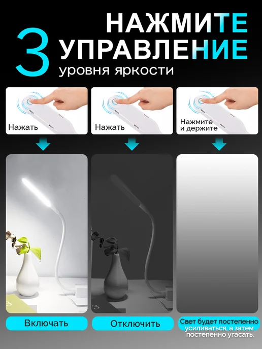 Лампа для бытовой техники, швейной машины на магните диодная, вариант, фото 5