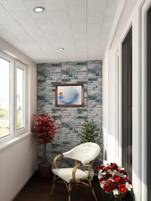 3D самоклеящиеся стеновые панели 30 шт 77х70 см, 77x70 см, 30 шт, фото 2