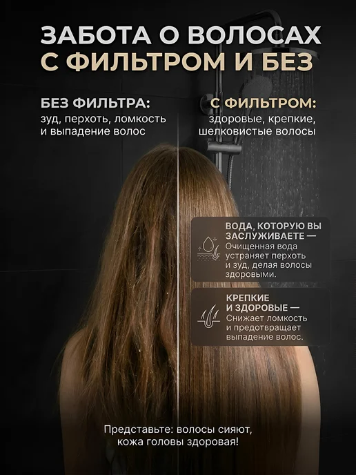 MakCleaRing Фильтр для душа и воды от хлора и ржавчины, вариант, фото 4