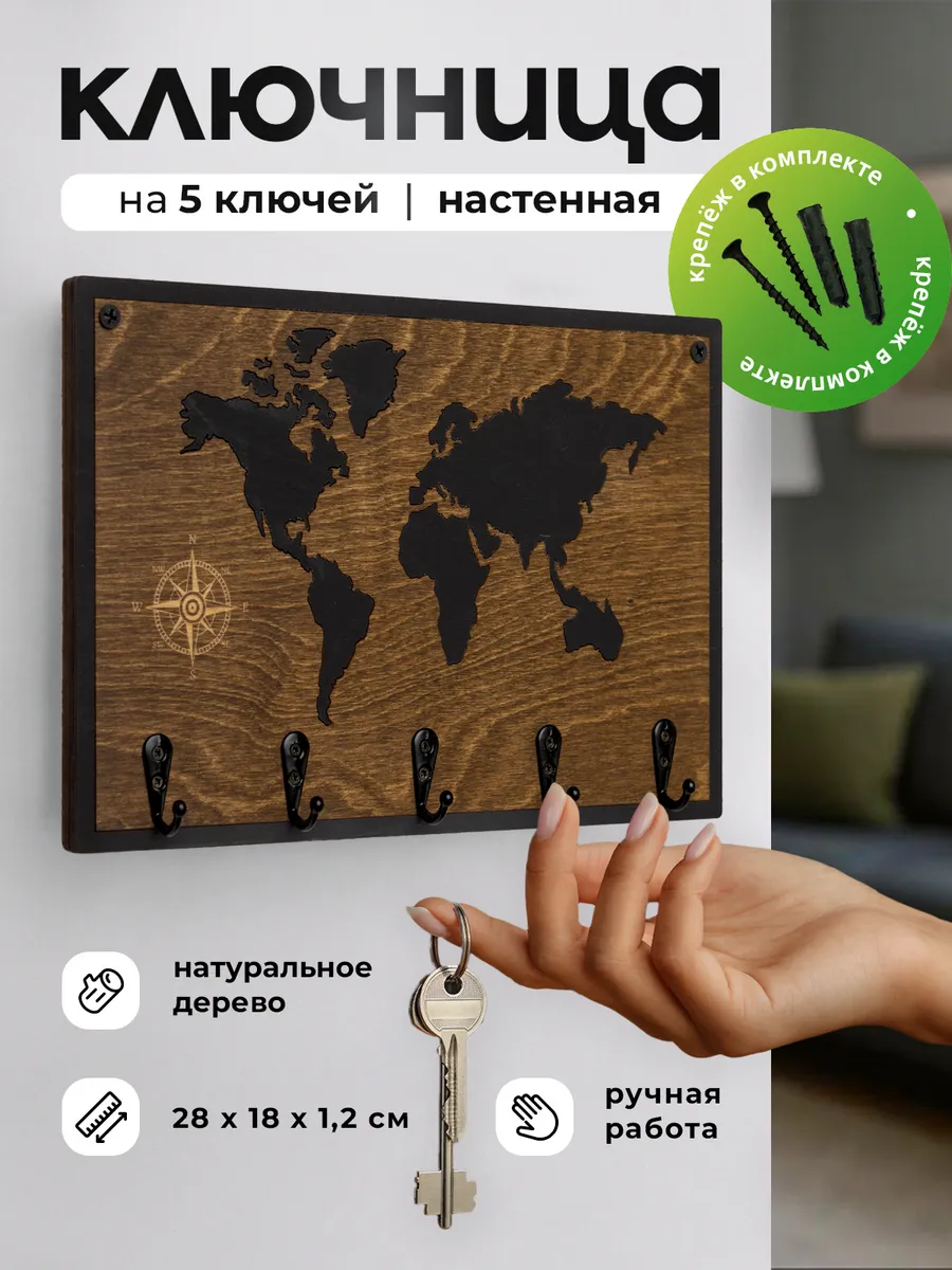 Ключница настенная в прихожую