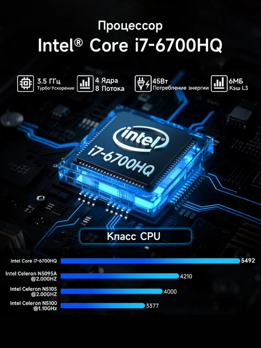 VANIWIN Игровой ноутбук core i7, 16+512 ГБ, NVIDIA GTX1060 6GB, 512 ГБ, 6 ГБ, фото 3