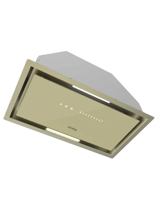 Korting Вытяжка кухонная встраиваемая KHI 9931 W 80 см Белая, 6997 ГБ