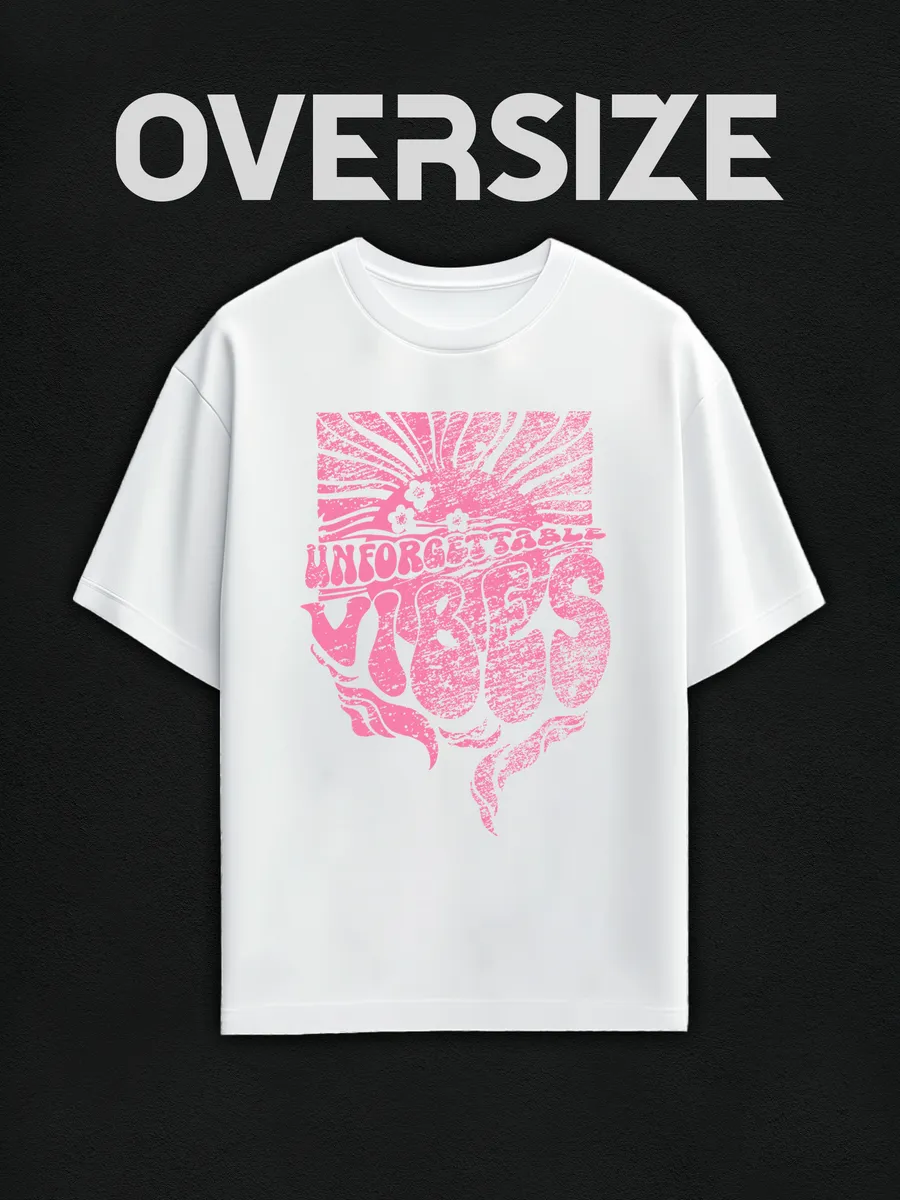Футболка оверсайз с принтом пинтерест vibe
