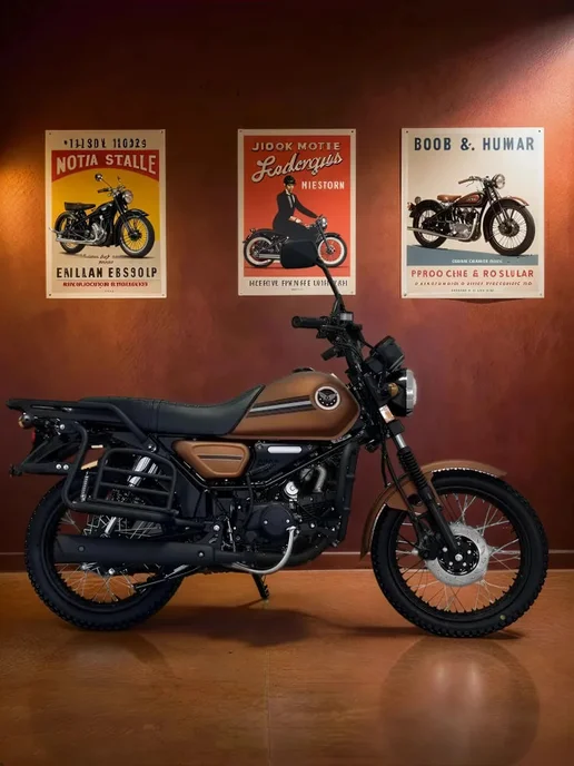 ТЕХНОМОТОРФ Мопед COLT PRIME 110 см3 (49,9 см3) (TOFFEE BROWN), коричневый, фото 2