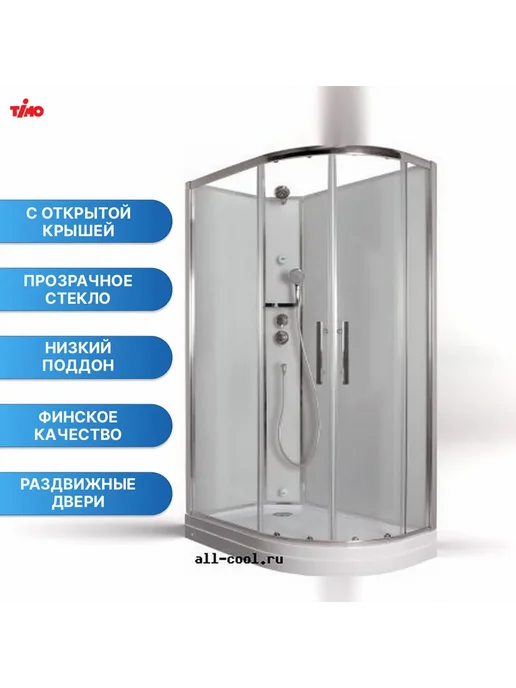 Timo Душевая кабина Premium Ilma 902 L, 902 л, фото 2