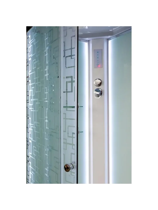 Deto Душевая кабина EM 1511 R LED 110х80, 110x80, фото 4