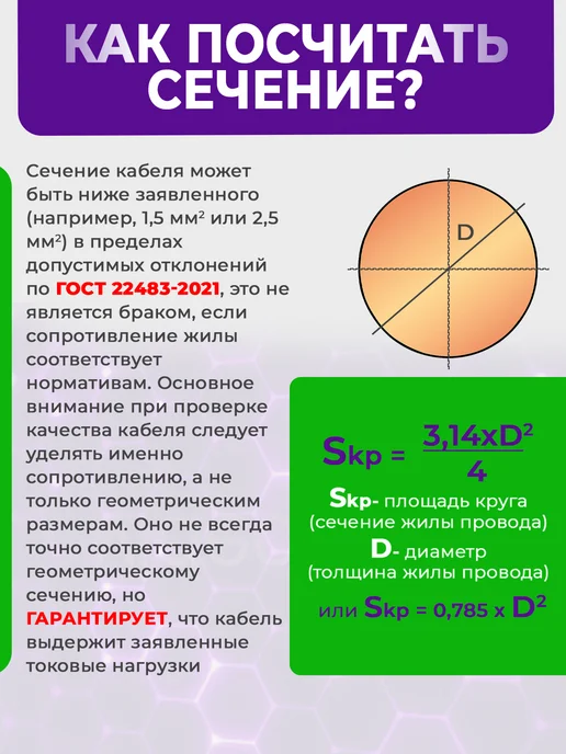 КОНКОРД Кабель силовой 3x2,5 ВВГ-Пнг(А)-LS медный ГОСТ 100 м, 3x2.5, 100 м, фото 8